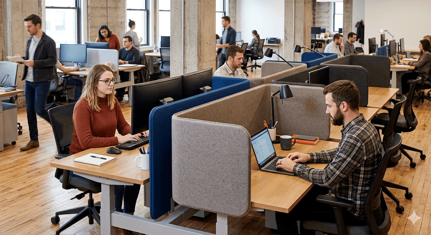 Acoustic Desk Screens