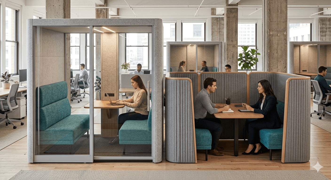 Acoustic Booths & Benches