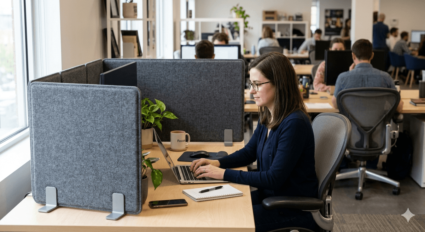 Desktop Acoustic Screens 